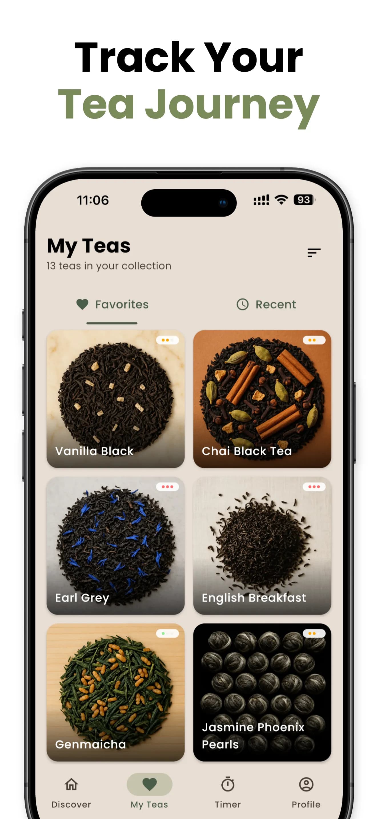 Teafinity app screenshot 3